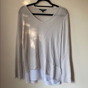 Vera Wang asymmetrical sweater